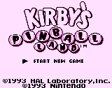 kirby pinball